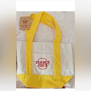 TRADER JOES MINI TOTE BAG.